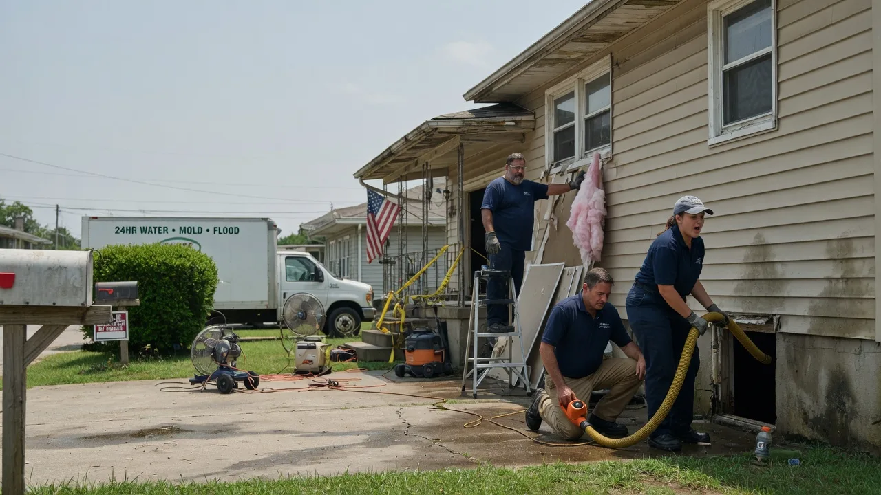 Water Damage Repair in Linn, TX near me